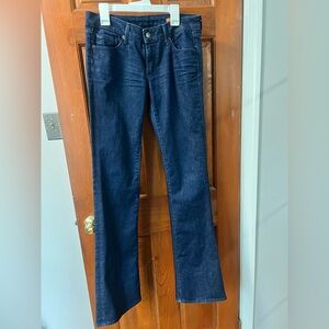 Sebastián McCall Classic Dark Blue Women's Flare Jeans